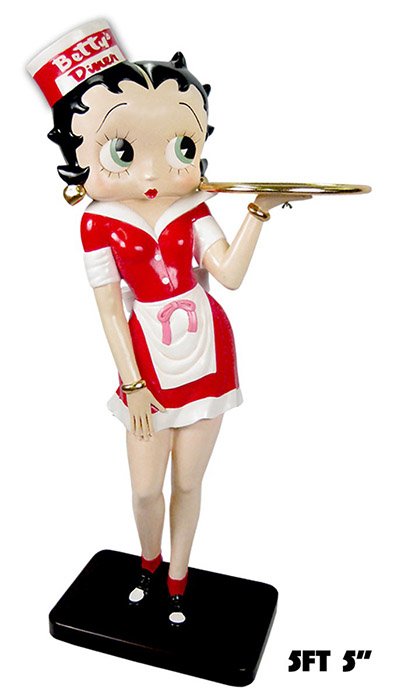 Betty Boop Diner Waitress Display Figure